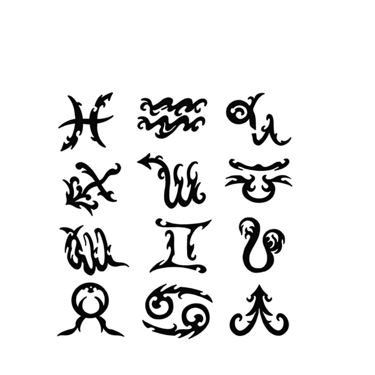 Zodiac Symbols