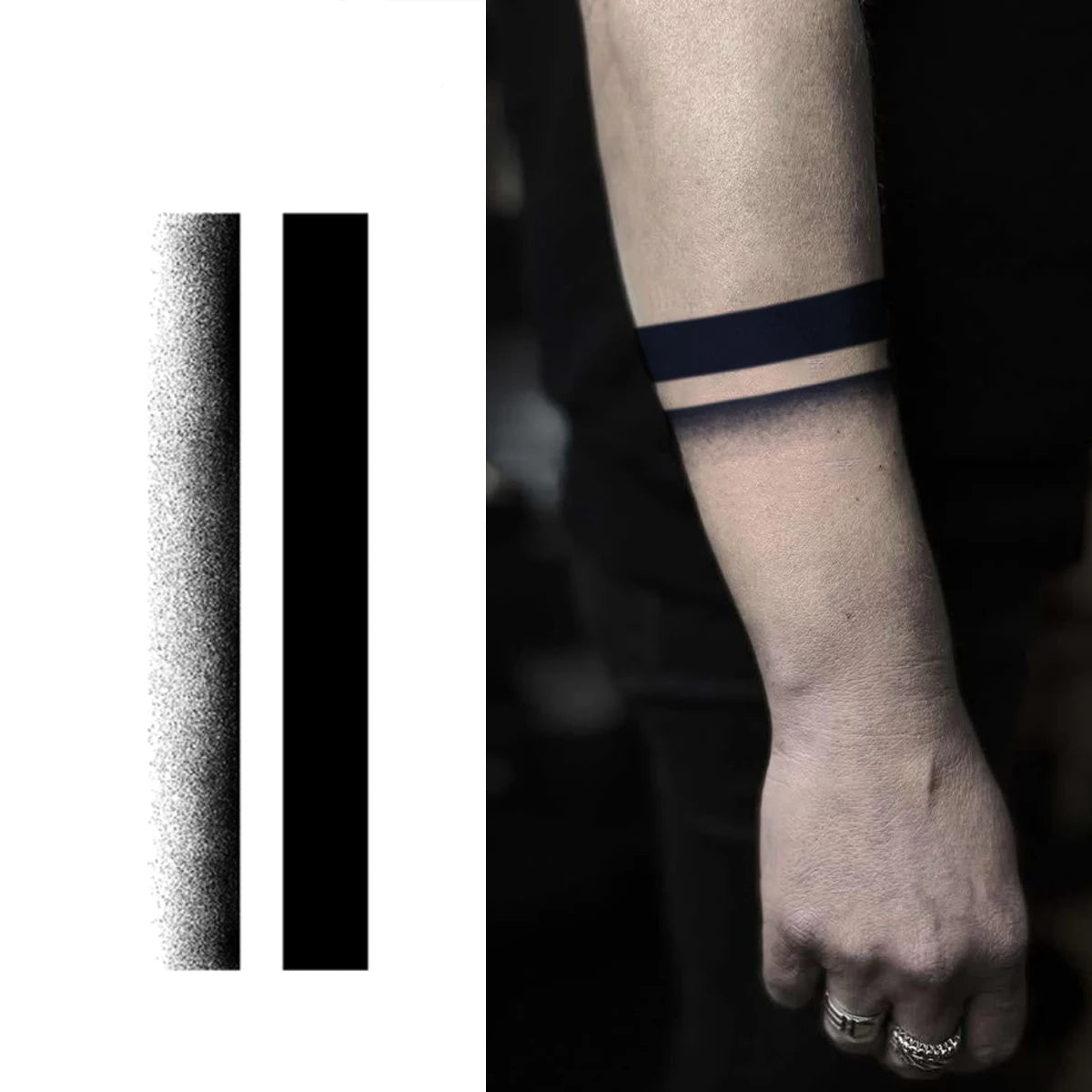 Gradient Black Band