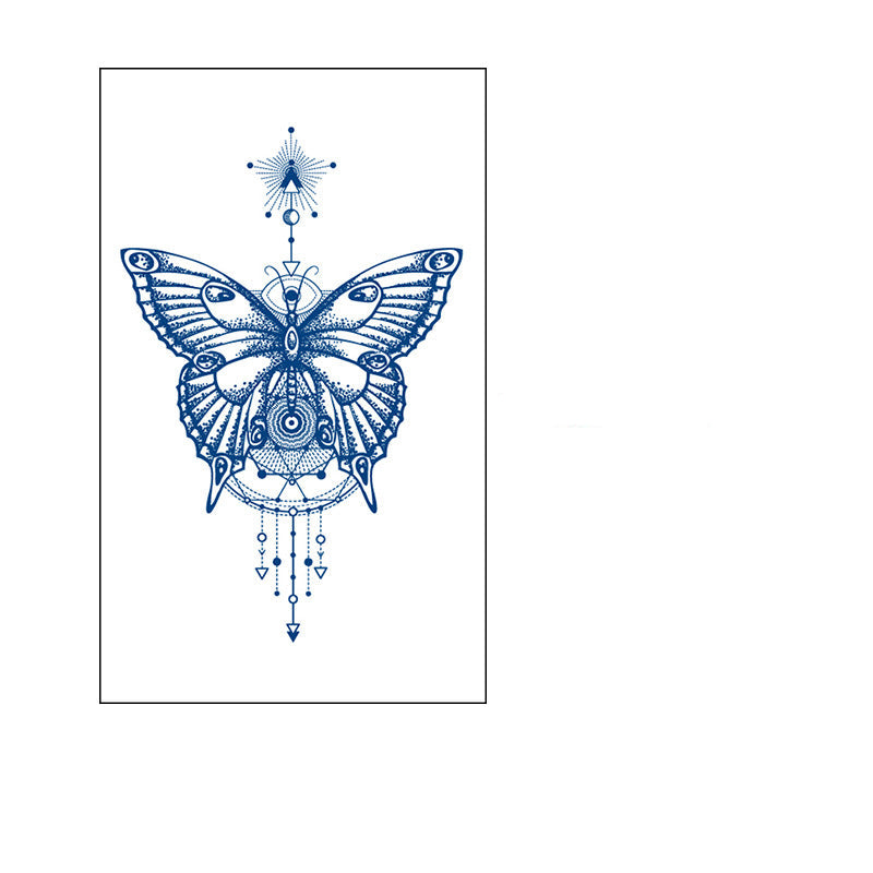 Geometric Butterfly Light – A Fineline Flight into the Mystic