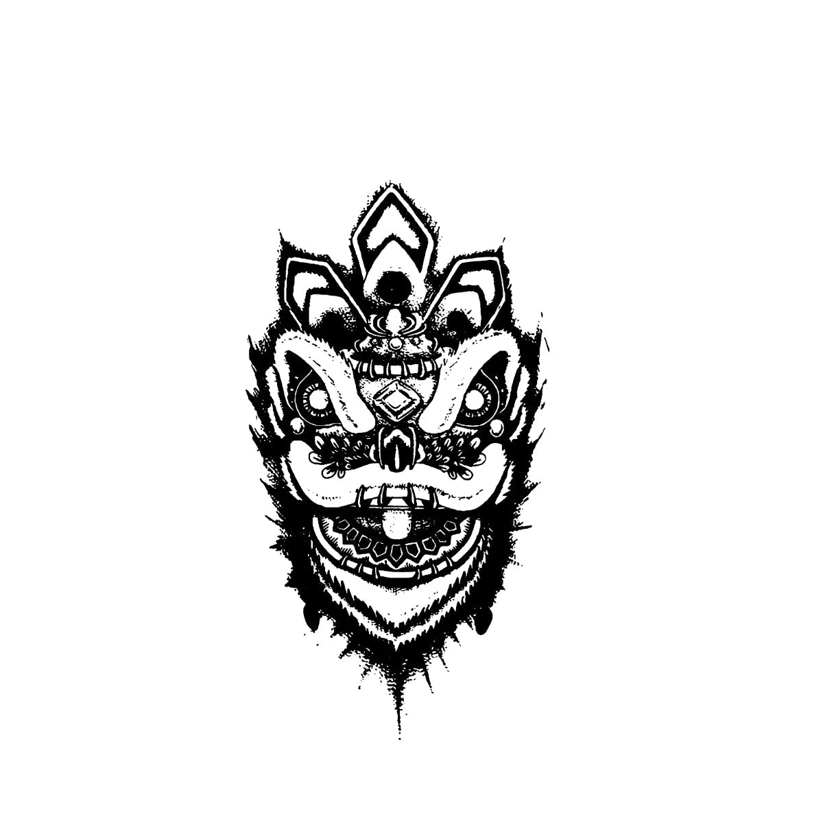 Mythic Mask: Balinese-Inspired