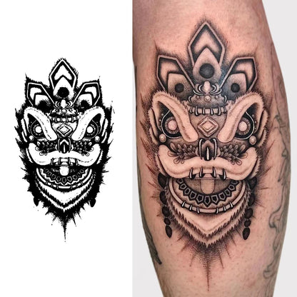 Mythic Mask: Balinese-Inspired