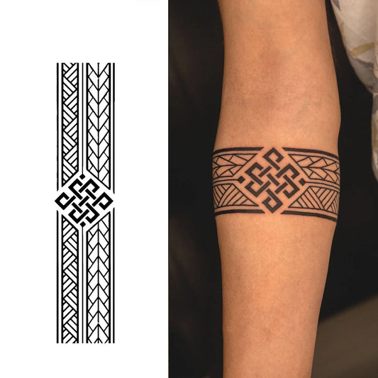 Geometric Tribal Armband