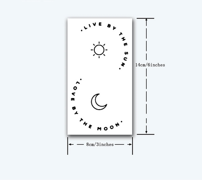 Celestial Harmony: Sun & Moon