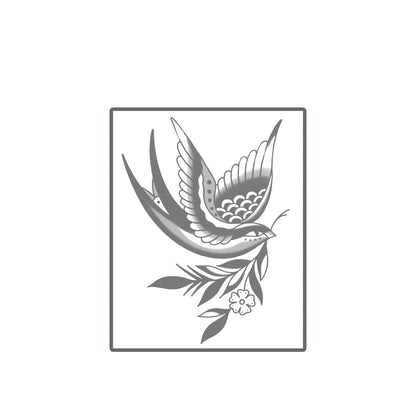 Hummingbird & Floral