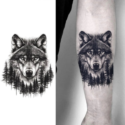 Majestic Wolf & Forest