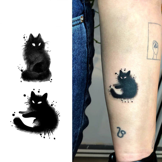 Mystic Black Cat