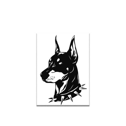 Spiked Doberman