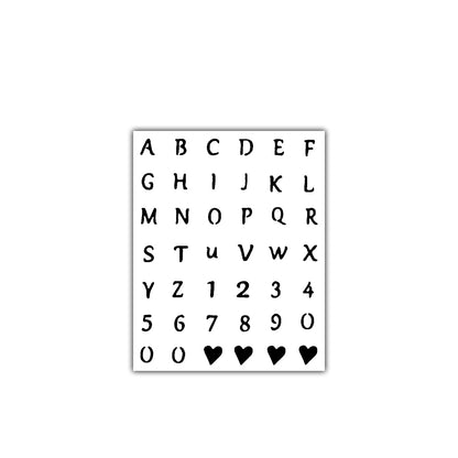 Handwritten Alphabet & Numbers