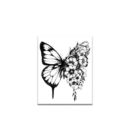 Butterfly & Floral