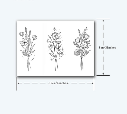 Floral Trio