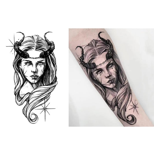Mystic Horned Woman
