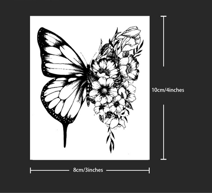 Butterfly & Floral