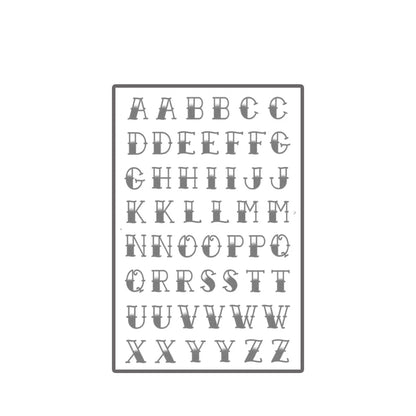 Vintage Double Letters