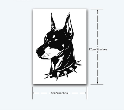 Spiked Doberman