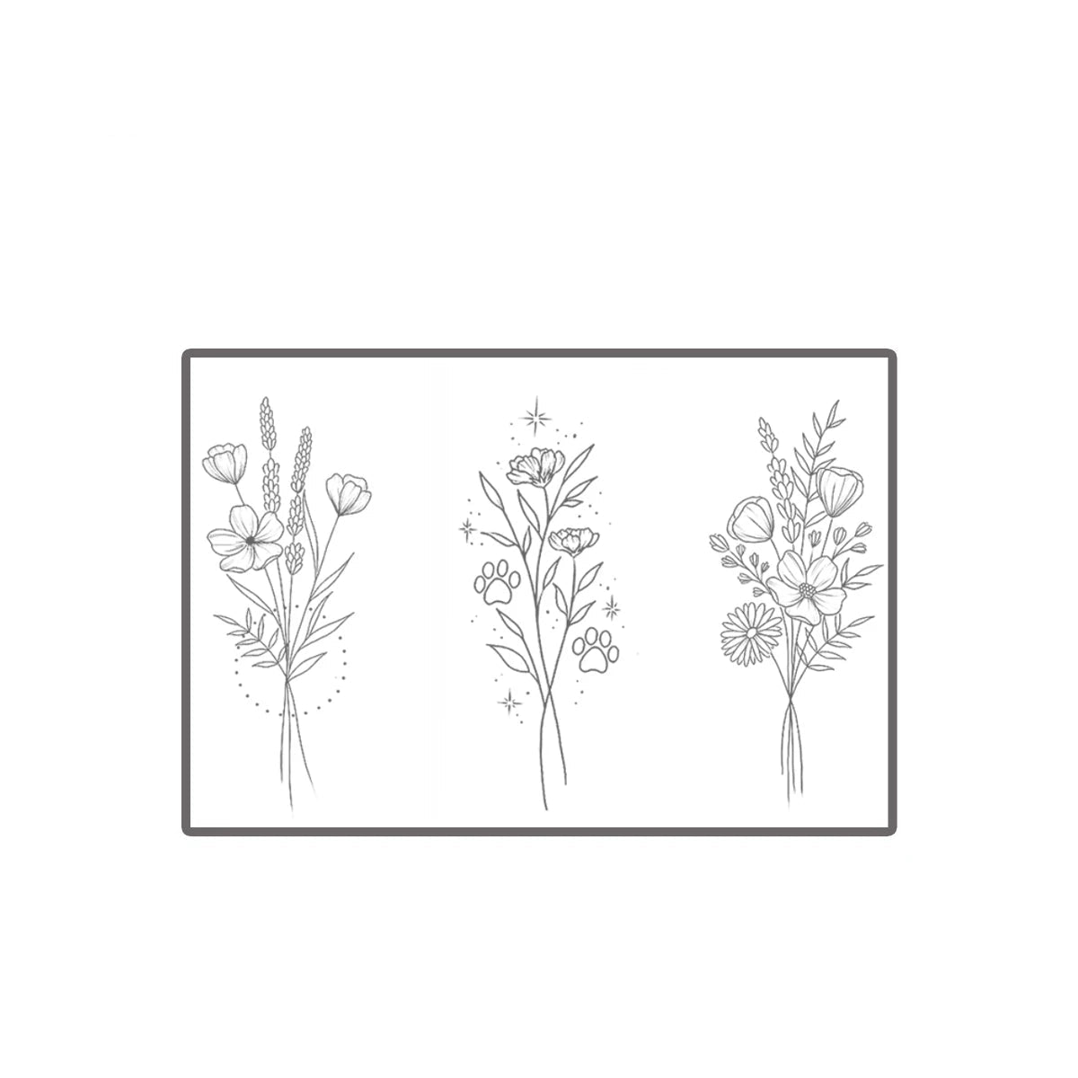 Floral Trio