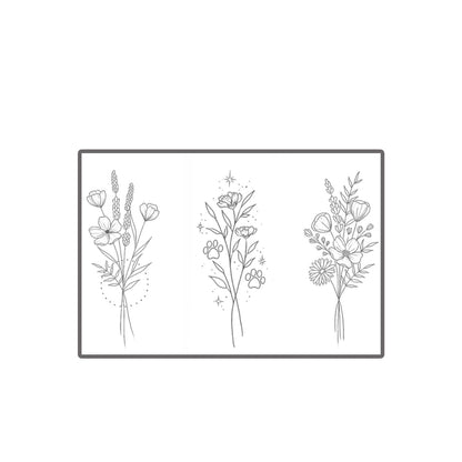 Floral Trio